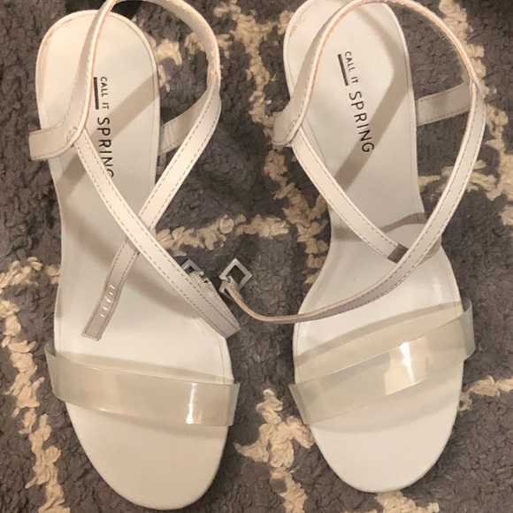 Call it Spring Perspex Heels - Picture 2 of 5